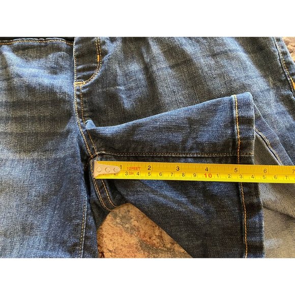 Liz Lange Maternity Jean Shorts XS Expandable Waist Summer Beach Pockets - Picture 7 of 12